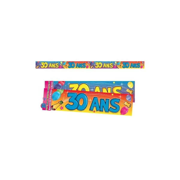 Bannière "30 ans"