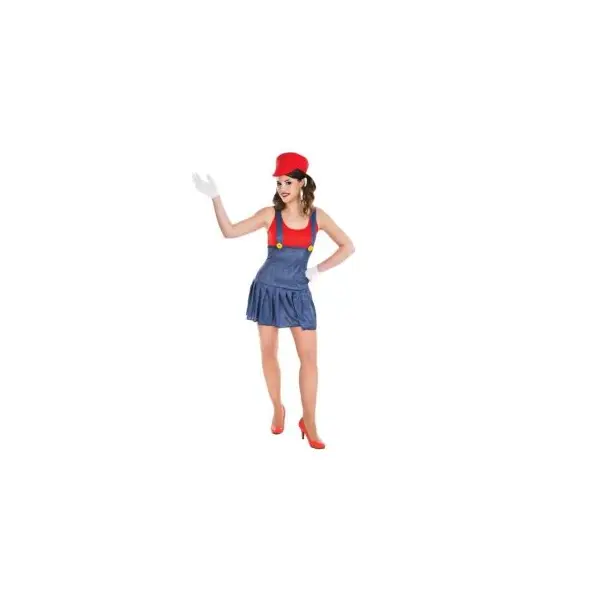Costume Miss Plombier Femme - Taille au Choix