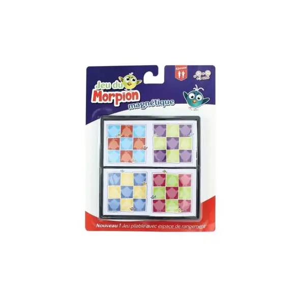 "Jeu du Morpion" Pliage et Magnétique