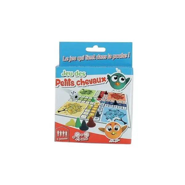 Jeu des "Petits Chevaux" - Format Pocket