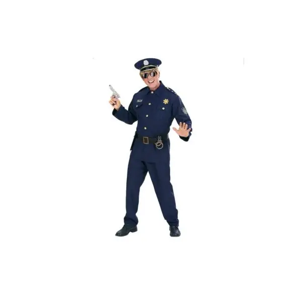 Déguisement Homme Policier Américain - Taille au Choix