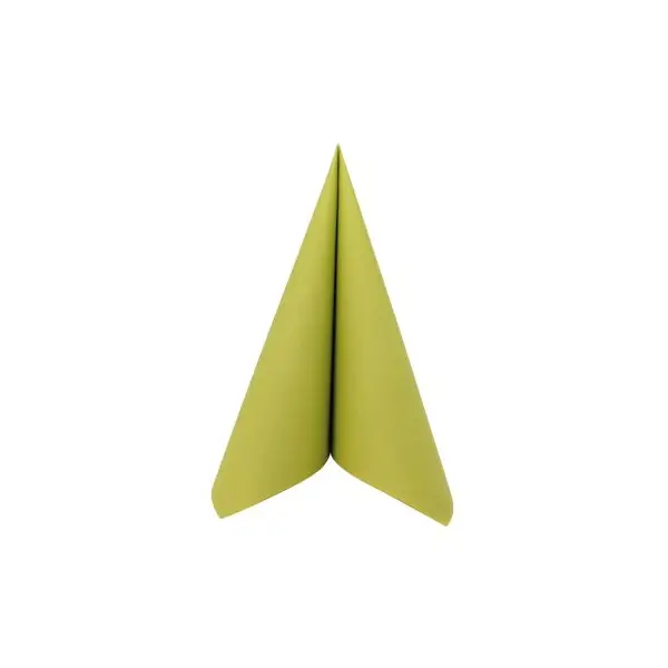 50 Serviettes Voie Sèche - Vert Anis