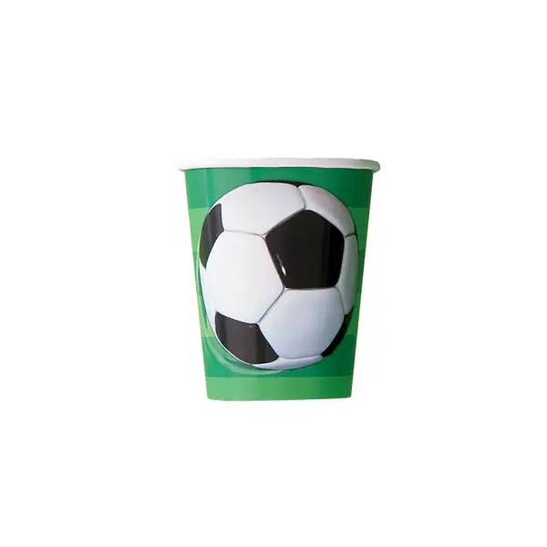 Gobelets x8 - Collection Soccer