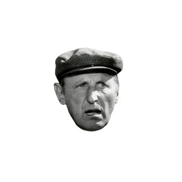 Masque Carton Bourvil