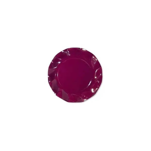 10 Grandes Assiettes Vagues - Prune