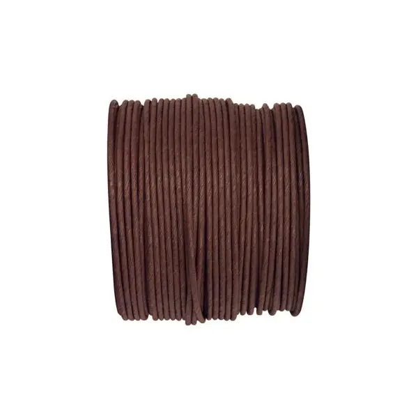 Bobine de Corde en Laiton 20m - Chocolat