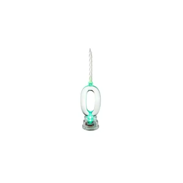 Bougie Led Chiffre 0