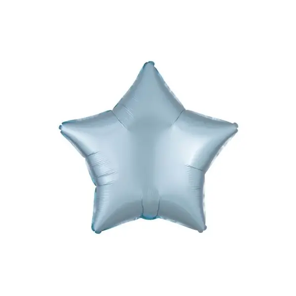 1 Ballon Étoile Pastel - Bleu Clair