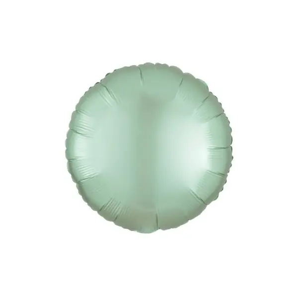 1 Ballon Rond Pastel - Vert
