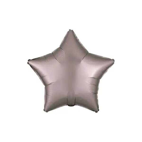 1 Ballon Étoile Pastel - Greige