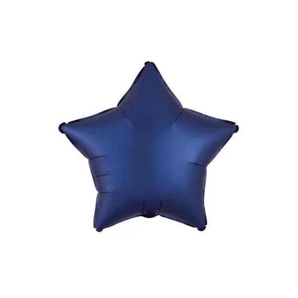 1 Ballon Étoile Pastel - Bleu Marine