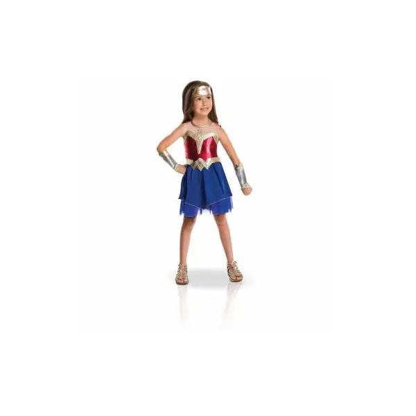 Déguisement Wonder Woman Enfant - Robe et accessoires - Taille au choix