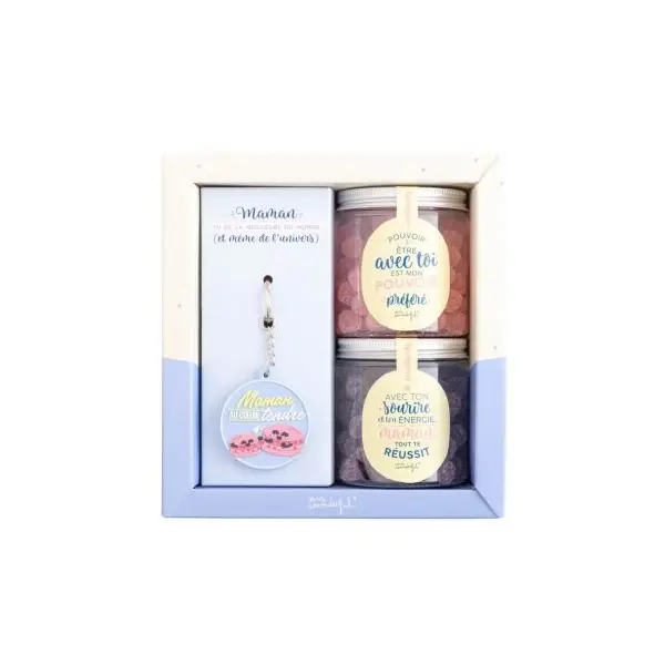 Coffret Maman - Porte-Clés et Confiserie - Mr. Wonderful