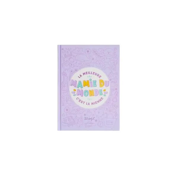 Livre à personnaliser – Meilleure Mamie – Mr. Wonderful