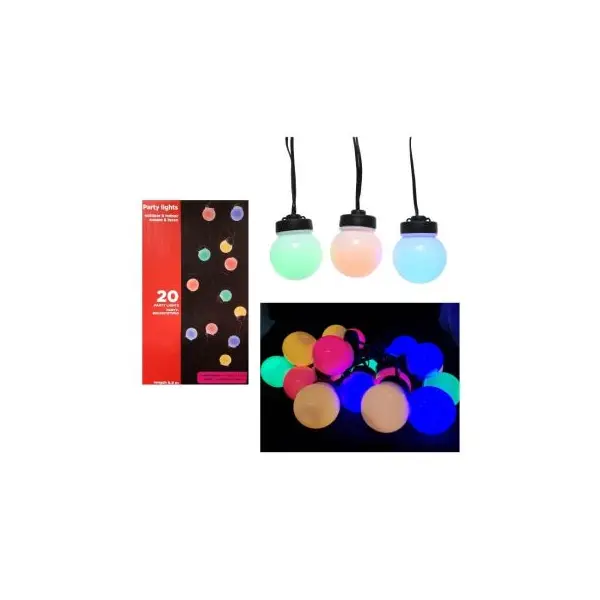 Guirlande LED - 9,5 M - Multicolore