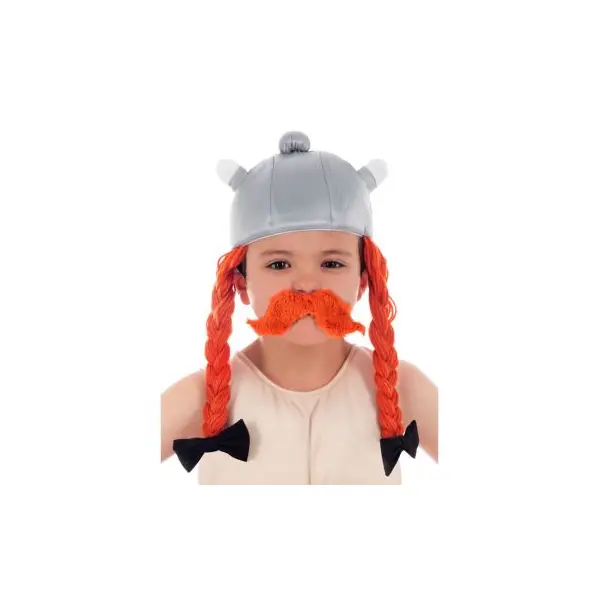 Casque Obélix® en tissu - enfant