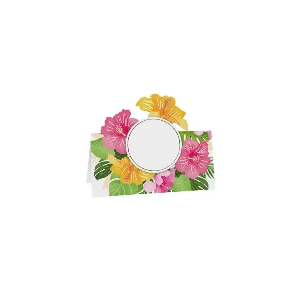 Guirlande de Fleurs Tropicales Blanches - Lys