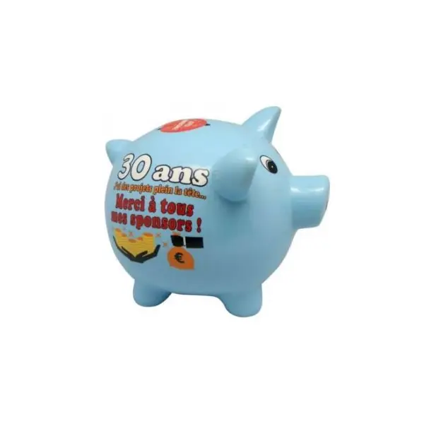 Tirelire Cochon Anniversaire - 30 Ans