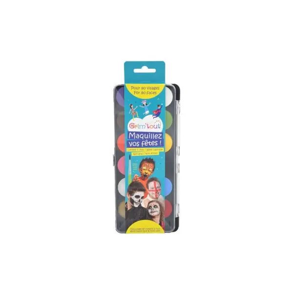 Palette Maquillage de Kermesse - Grim'Tout