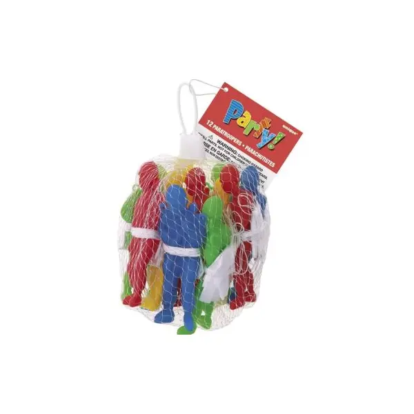 Joujou - Sachet de 12 figurines de parachutistes