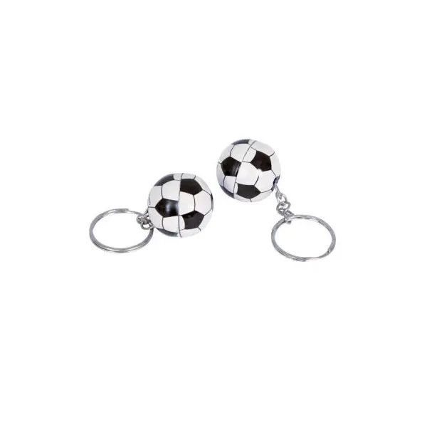 Sachet de 12 Porte-Clés Ballons de Football