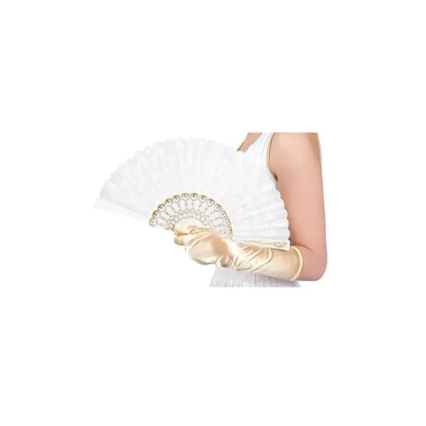 Eventail Espagnol - Blanc
