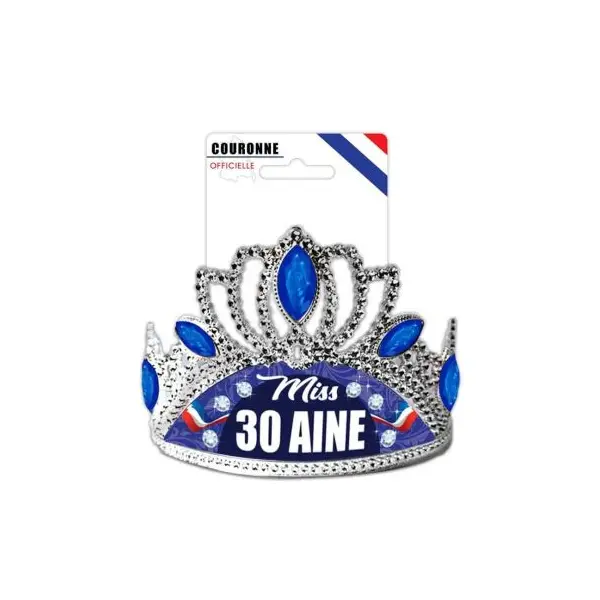 Diadème Anniversaire Miss 30 ans