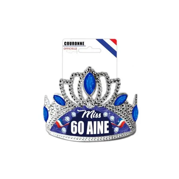Diadème Anniversaire Miss 60 ans