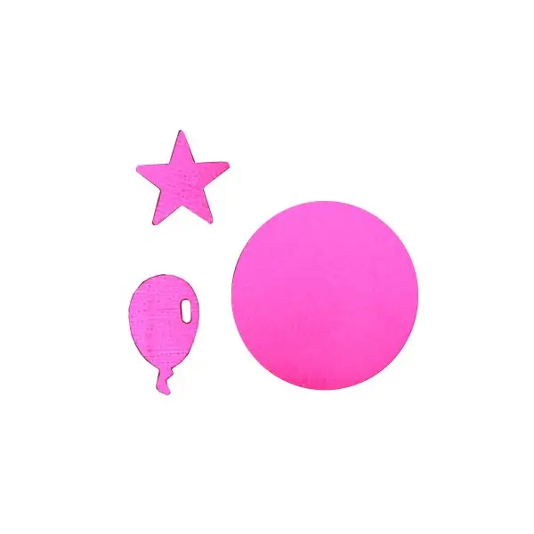 Marque-Table Ballon - Fuchsia