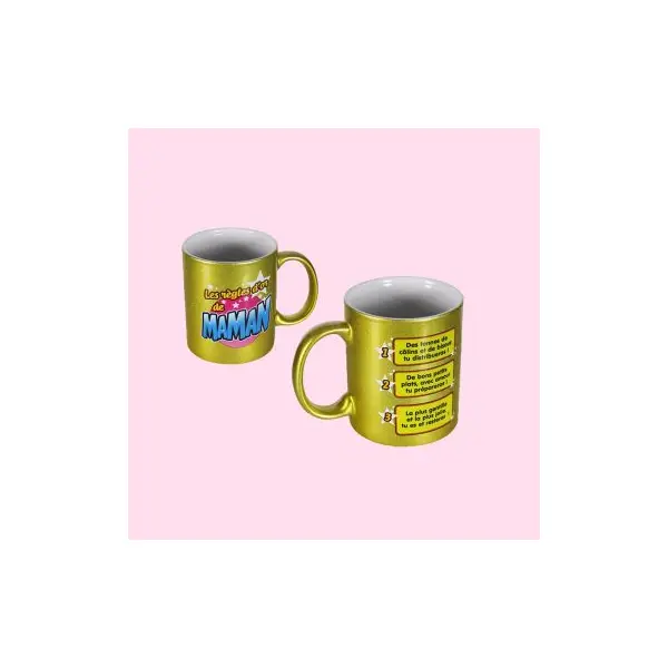 Mug "Les règles d'Or de Maman"