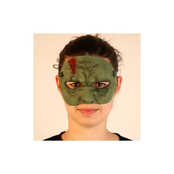 Demi-Masque en Latex de Frankenstein