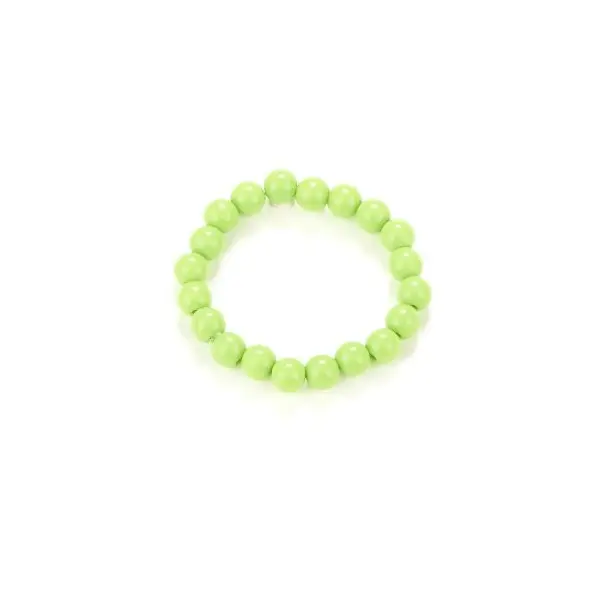 Bracelet tressé fluo - Orange