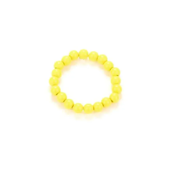 Bracelet tressé fluo - Orange