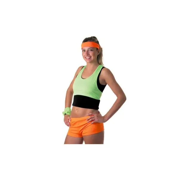 Brassière Fluo Verte Femme - Taille Unique