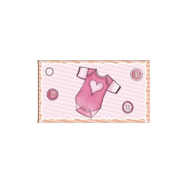 10 Étiquettes Baptême - Fille
