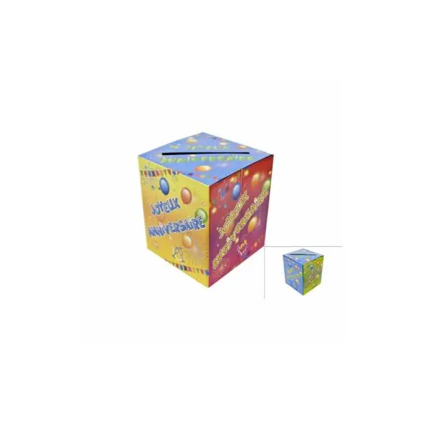 Tirelire "Pop" Joyeux Anniversaire
