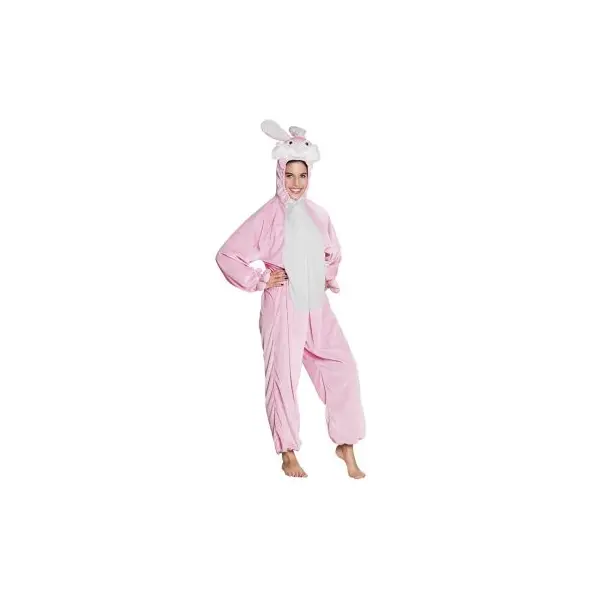 Costume Lapin en Peluche Ado