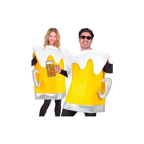 Déguisement de Chope de Bière pour adulte - Taille unique