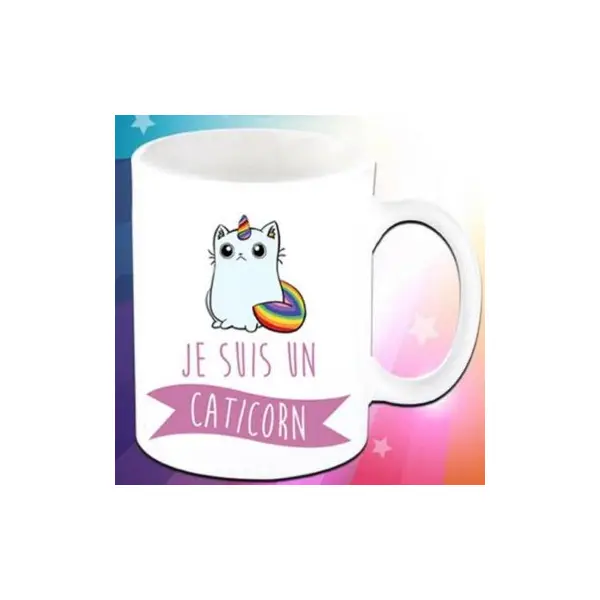 Mug Caticorn Blanc