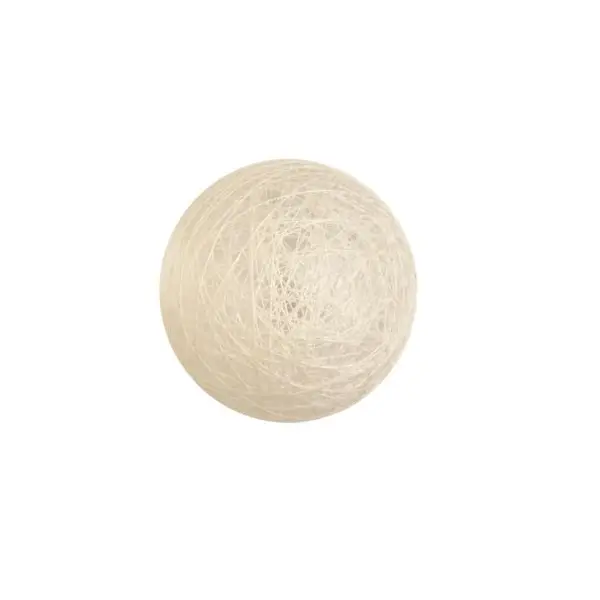 4 Boules de Coton - Naturel