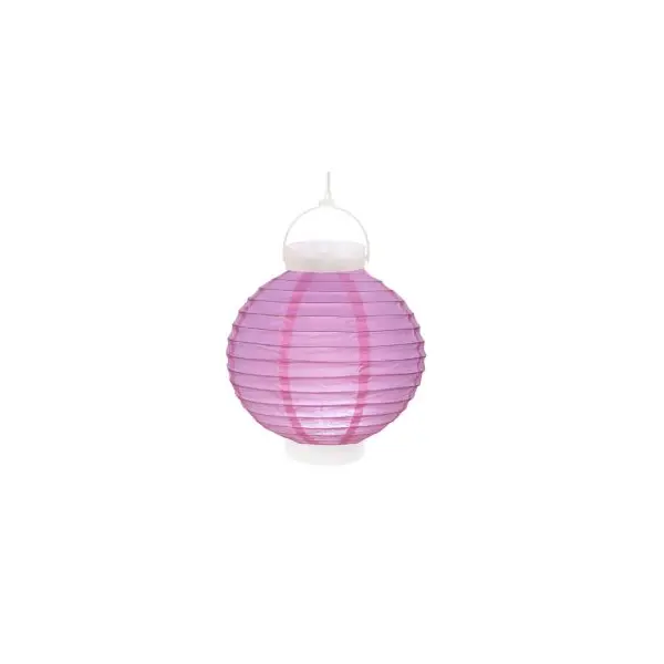 Lampion Lumineux 20 cm - Parme