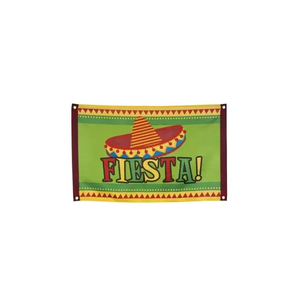 Drapeau "Fiesta" Mexique