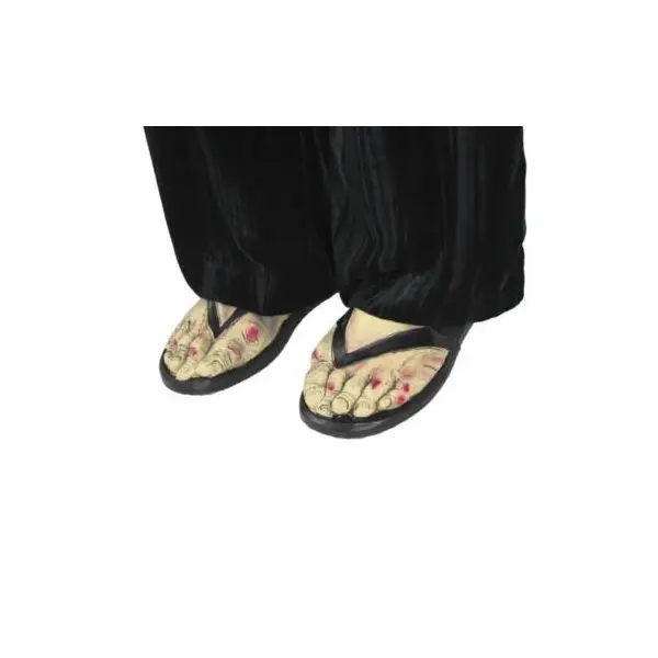 Sandales Pieds de Zombie en Tong