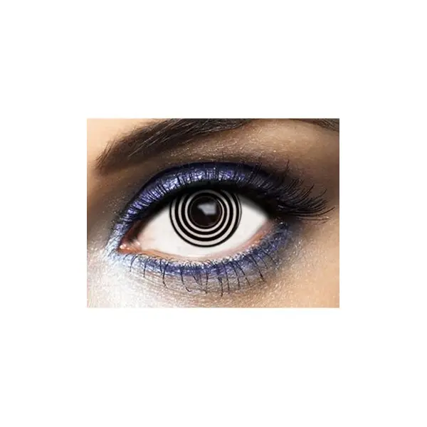 Lentilles " Damier " - Noir et Blanc (sans correction) - 1 An