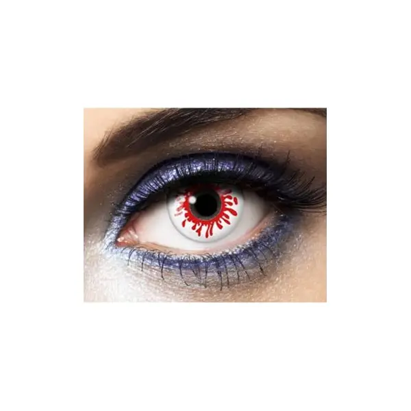 Lentilles " Zoom In " - Bleu (sans correction) - 1 Jour