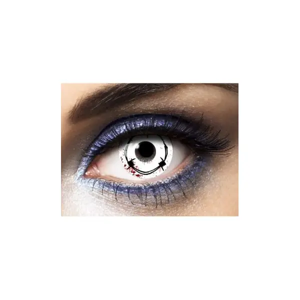 Lentilles " Zoom In " - Bleu (sans correction) - 1 Jour
