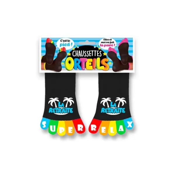 Chaussettes à Orteils - la Retraite