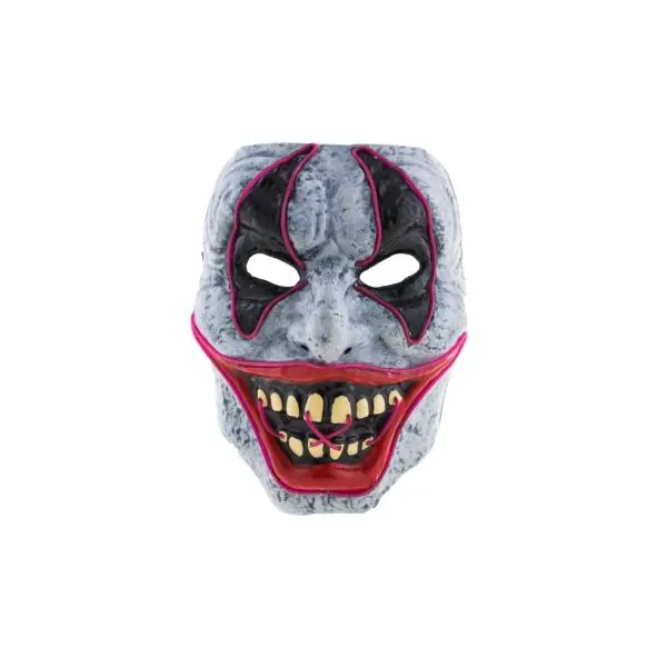 Masque de Clown - Gris - Lumineux