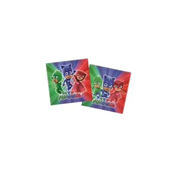 20 Serviettes Pyjamasque