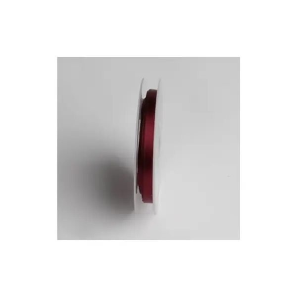 Ruban satin 6 mm - Bordeaux